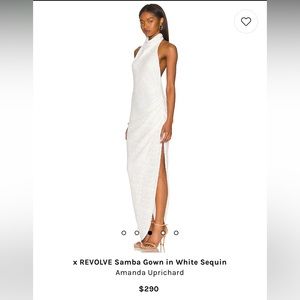 White Revolve Dress